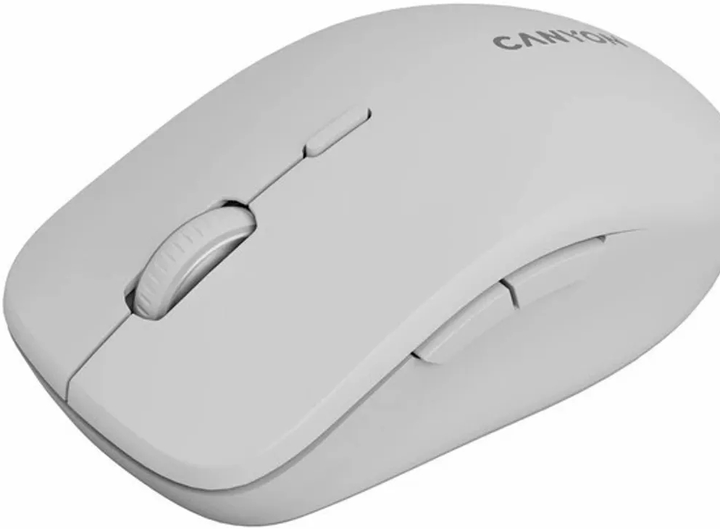 Mysz Canyon MW-12 Silent Wireless/Bluetooth Dark Grey (CNS-CMSW12DG) - obraz 2