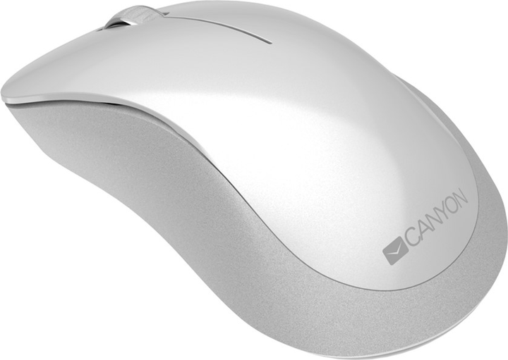 Mysz Canyon Wireless Pixart MW-11 White Grey (CNE-CMSW11PW)  - obraz 2