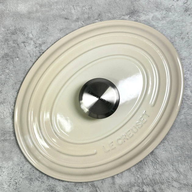 Кастрюля Le Creuset Signature 4,1 л овальная Meringue (21178277164430) - изображение 5