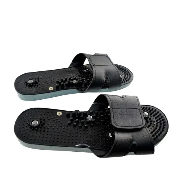 Тапочки массажные Digital slipper JR-309A для ног точечный импульсный массажер 3217 - изображение 3