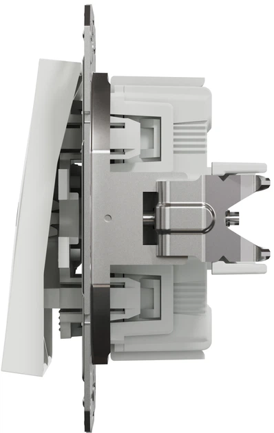 Вимикач для жалюзі Schneider Electric Asfora білий без рамки EPH1370121 - Фото 3 Вимикач для жалюзі Schneider Electric Asfora білий без рамки EPH1370121 - зображення 3