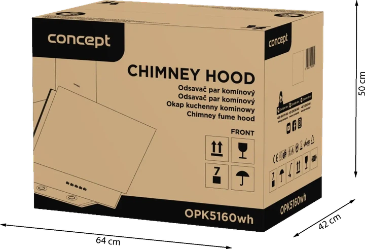 Витяжка Concept OPK5160wh White - изображение 8