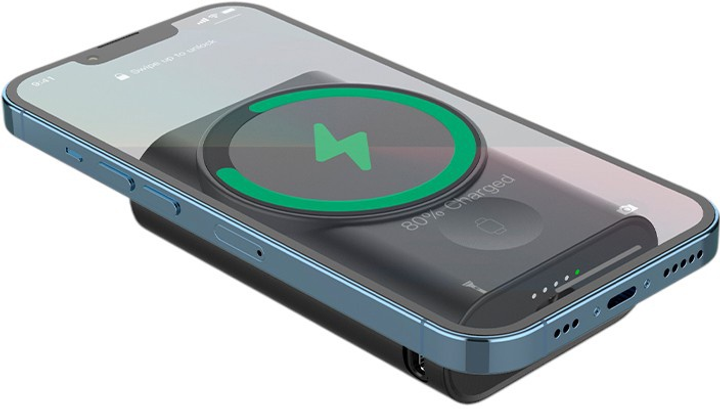 УМБ Haws Wireless Charging Powerbank 3-in1 5200 mAh (5712087102366) - зображення 3