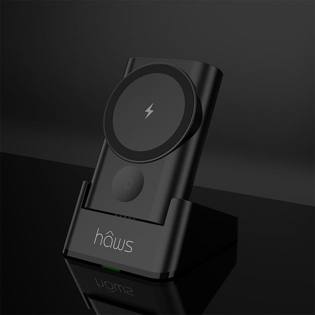 УМБ Haws Wireless Charging Powerbank 3-in1 5200 mAh (5712087102366) - зображення 6