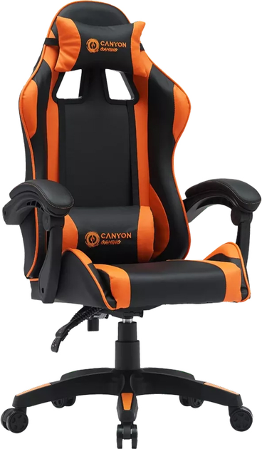 Fotel gamingowy Canyon Core SGCH2 Black-Orange (CNE-SGCH2) - obraz 2