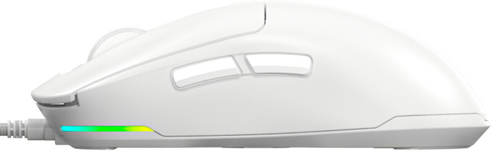 Mysz Lorgar MSA10 Ultralight Wired Gaming USB White (LRG-MSA10-WH) - obraz 3