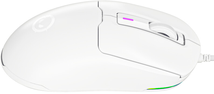 Mysz Lorgar MSA10 Ultralight Wired Gaming USB White (LRG-MSA10-WH) - obraz 4