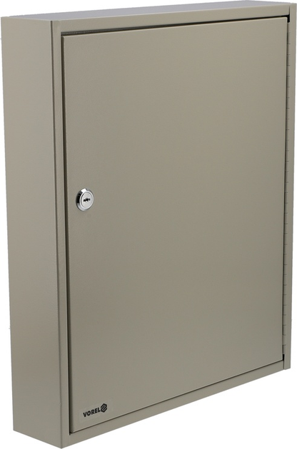 Ключниця Vorel 450 x 380 x 80 мм 80 гачків (5906083784361) - зображення 1