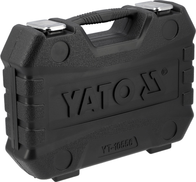 Zestaw nasadek udarowych długich YATO 1/2" 19 szt. (YT-10556) - obraz 3