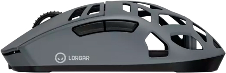 Миша Lorgar Elite MSE90W Wireless/Bluetooth Gaming Mouse Dark Grey (LRG-MSE90W-DG) - зображення 4