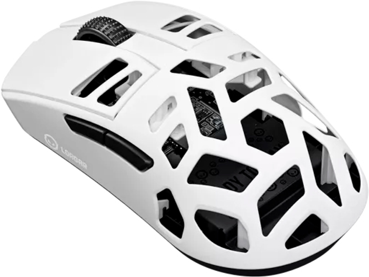 Миша Lorgar Elite MSE90W Wireless/Bluetooth Gaming Mouse White (LRG-MSE90W-WH) - зображення 2