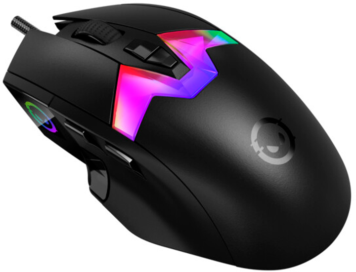 Миша Lorgar MSP80 Wired Gaming Mouse Pro USB Black (LRG-MSP80-BK) - зображення 2