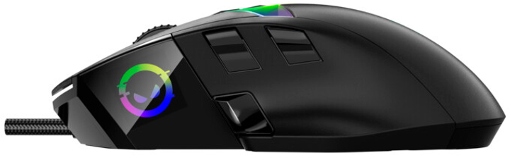 Миша Lorgar MSP80 Wired Gaming Mouse Pro USB Black (LRG-MSP80-BK) - зображення 3