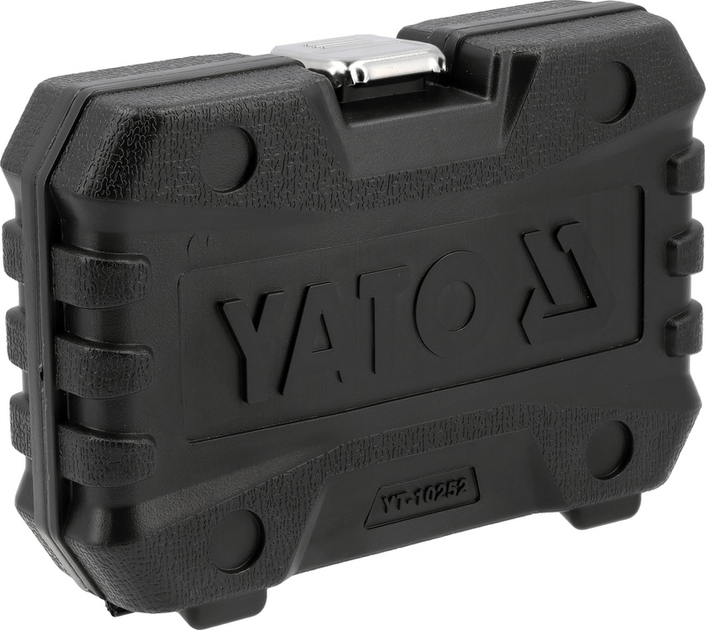 Zestaw nasadek udarowych krótkich YATO 1/2" 10 szt. (YT-10252) - obraz 3
