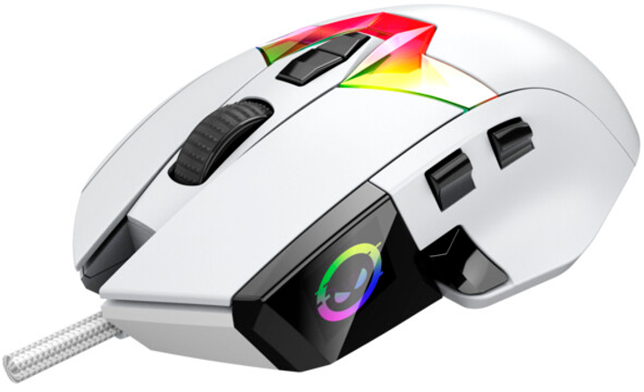 Mysz Lorgar MSP80 Wired Gaming Mouse Pro USB White (LRG-MSP80-WH) - obraz 2