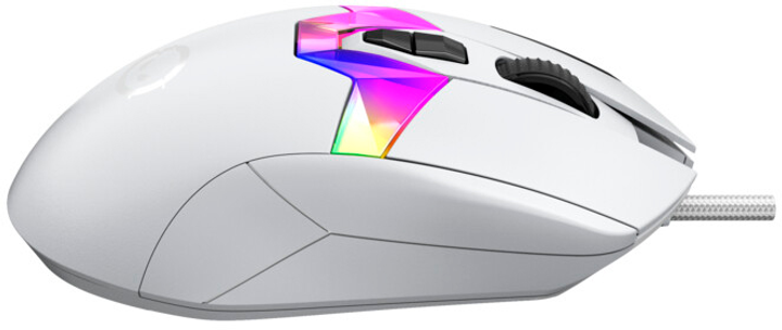 Mysz Lorgar MSP80 Wired Gaming Mouse Pro USB White (LRG-MSP80-WH) - obraz 5