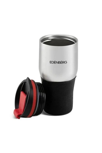 Термокружка Edenberg 380 мл черная (EB-631) - изображение 4