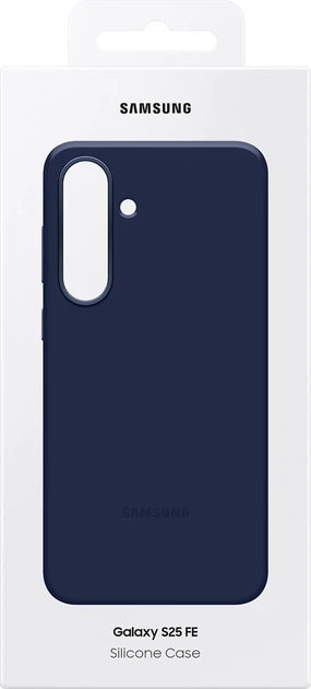 Etui plecki Samsung Silicone do Samsung Galaxy S25 FE Dark Blue (EF-PS731CNEGWW) - obraz 7