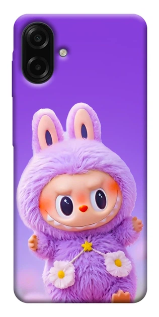 Чехол Labubu purple для Galaxy A07 - Фото 1 Чехол Labubu purple для Galaxy A07 - изображение 1