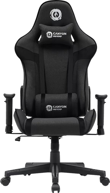 Крісло геймерське Canyon Crest FCH01 Fabric Grey (CNS-FCH01) - зображення 1