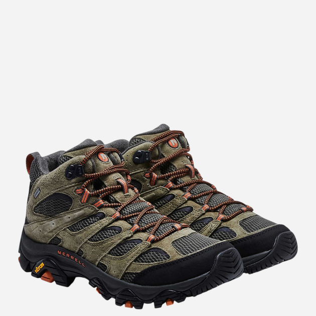 Buty trekkingowe męskie z Gore-tex Merrell Moab 3 Mid GTX J035791 46.5 (11.5UK) 30 cm Oliwkowe (194713933950) - obraz 2