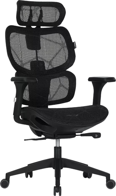 Fotel gamingowy Canyon Ventra MOCH01 Mesh Black (CNS-MOCH01) - obraz 2