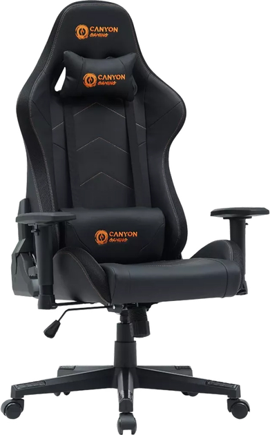 Fotel gamingowy Canyon Irida RGBCH03 RGB Black (CNS-RGBCH03) - obraz 3
