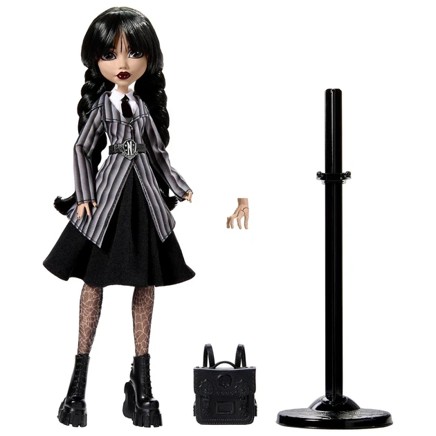 Кукла Monster High Wednesday Addams HXJ04 – игрушки с доставкой от