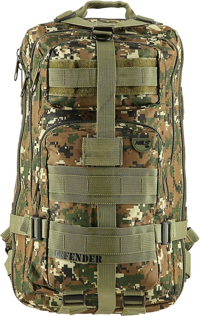 Туристичний рюкзак Nils Camp CBT7204 Solid Defender Зелений (5907695597318) - зображення 4