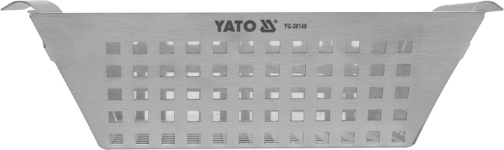 Кошик для гриля YATO нержавіюча сталь 26 x 22 x 7 см (YG-20140) - зображення 4