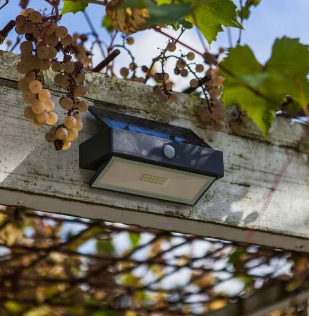Kinkiet solarny z czujnikiem Lutec Arrow LED 2.3W 5000K 180lm IP44 (6939412046402) - obraz 5