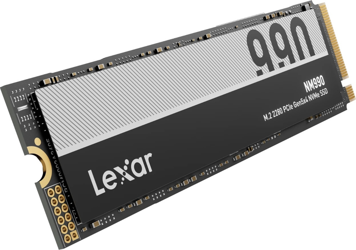 SSD диск Lexar NM990 1TB M.2 NVMe PCIe 5.0 x4 3D NAND TLC (LNM990X001T-RNNNG) - зображення 3