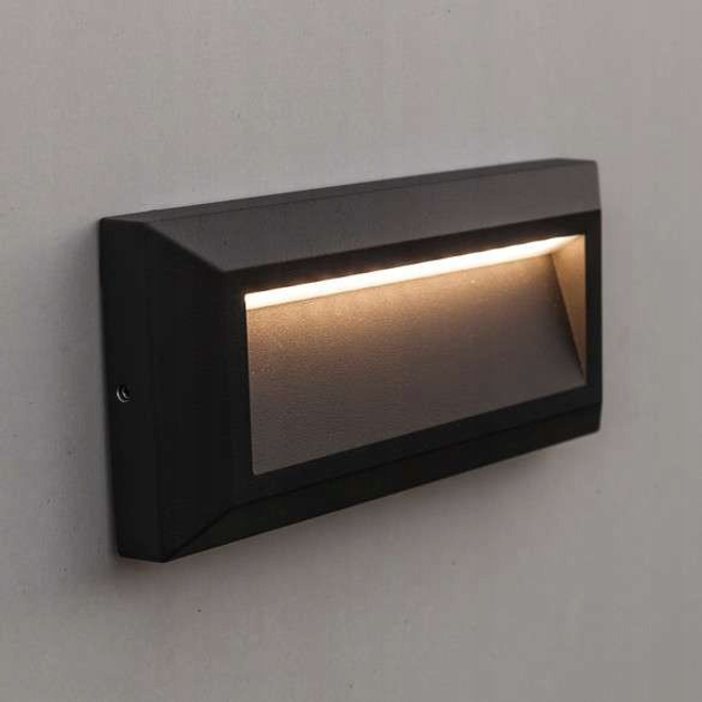 Kinkiet ścienny zewnętrzny Lutec Helena LED 10W 4000K 400lm IP54 (5191602118) - obraz 2