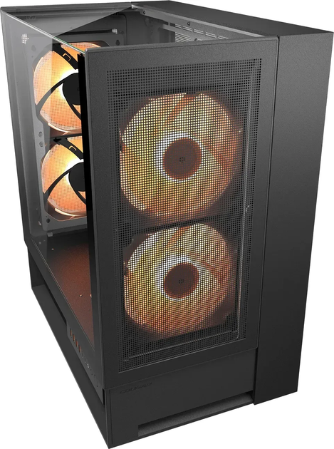 Obudowa Cougar OmnyX RGB Black (CGR-2WA3B-RGB) - obraz 2