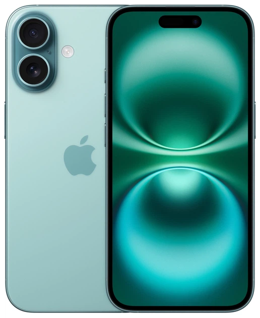 Мобильный телефон Apple iPhone 16 (A3287) 128GB Teal (3N400ZF/A