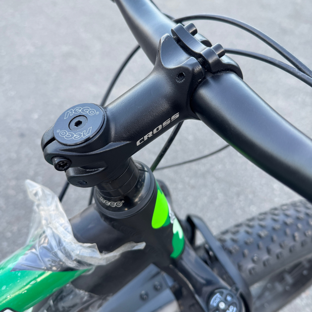 Фетбайк алюминиевый 26/4.0 Kayot с амортизатором, внедорожник велосипед Shimano широкие колеса зелёный-хаки - изображение 8