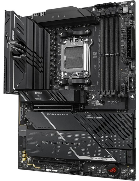 Материнська плата ASUS ROG STRIX X870E-H GAMING WIFI (sAM5, AMD X870E, PCI-Ex16) - зображення 3