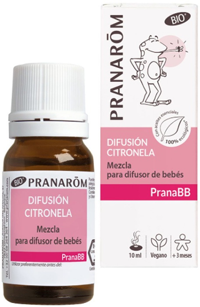 Olejek eteryczny na komary Pranarom Diffusione Citronella 10 ml (5420008533808) - obraz 1