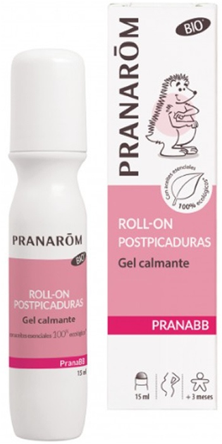 Крем-гель заспокійливий Pranarom Bio Baby Roll-On Postpicaduras 15 мл (5420008531224) - зображення 1