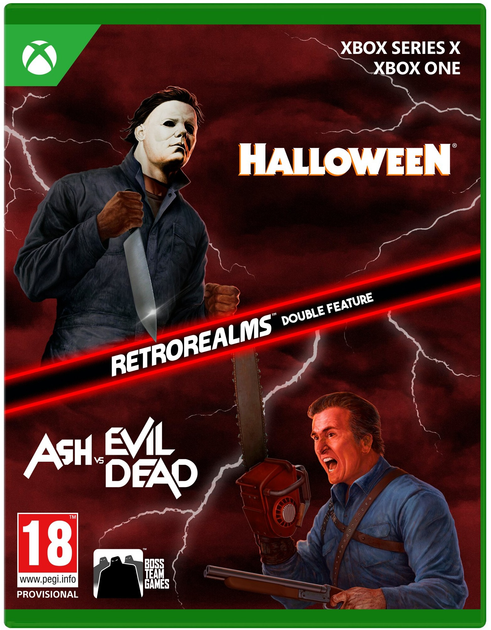 Gra XSX Halloween and Ash vs Evil Dead RetroRealms Double Feature (Blu-ray płyta) (5056635610645) - obraz 1