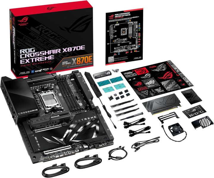 Материнська плата ASUS ROG CROSSHAIR X870E EXTREME (sAM5, AMD X870E, PCI-Ex16) - зображення 11
