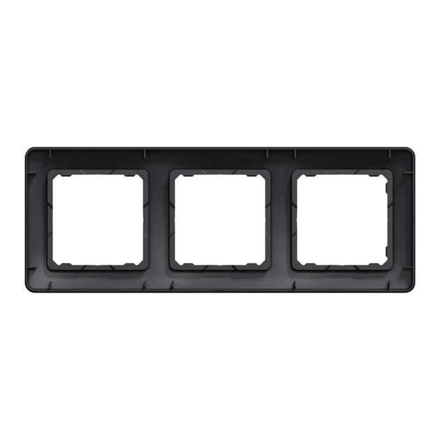 Рамка Schneider Electric Sedna Design трёхместная чёрная SDD314803 - изображение 8