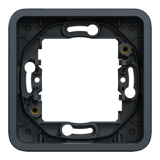 Рамка Schneider Electric Mureva Styl одноместная IP55 без винтов чёрная MUR34107 - Фото 3 Рамка Schneider Electric Mureva Styl одноместная IP55 без винтов чёрная MUR34107 - изображение 3