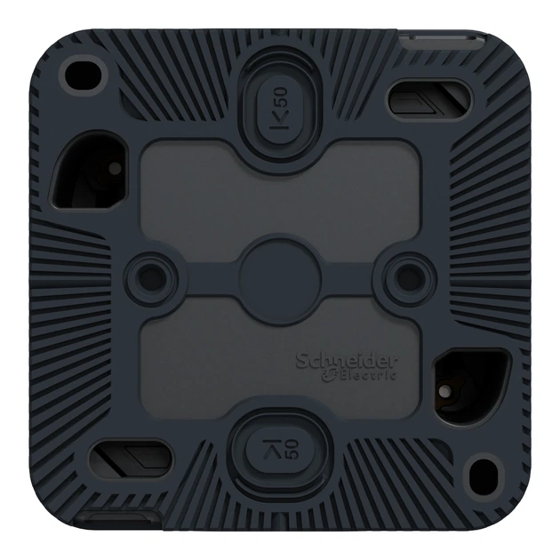 Двухклавишный переключатель Schneider Electric Mureva Styl IP55 чёрный MUR35022 - Фото 7 Двухклавишный переключатель Schneider Electric Mureva Styl IP55 чёрный MUR35022 - изображение 7