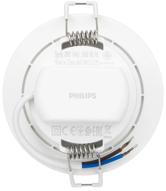 Світильник точковий Philips DN020B G3 LED4/NW 4.5W 4000K 220-240V D90 GM 929002508608 - Фото 3 Світильник точковий Philips DN020B G3 LED4/NW 4.5W 4000K 220-240V D90 GM 929002508608 - зображення 3