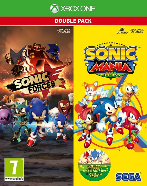 Gra Xbox One Sonic Mania Plus and Sonic Forces Double Pack (Blu-ray płyta) (5055277034864) - obraz 1