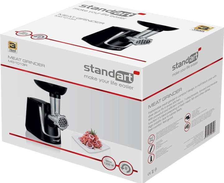 Maszynka do mięsa Standart MG1013R - obraz 4