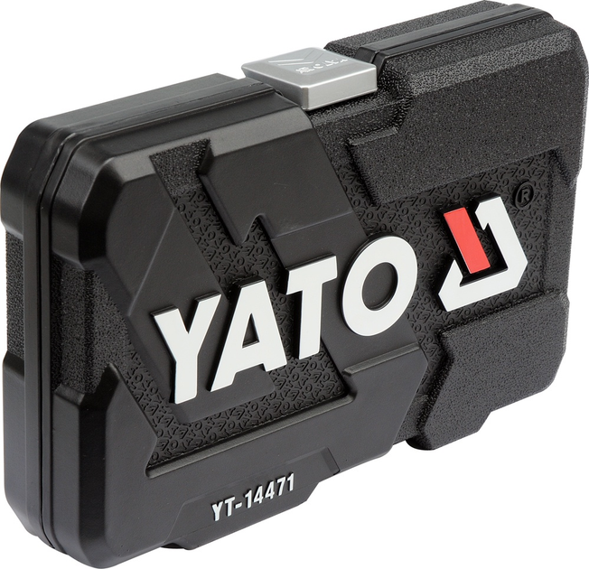 Набір торцевих головок Yato YT-14471 1/4'' 38 шт (5906083144714) - зображення 3