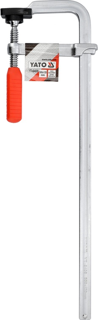 Ścisk stolarski kuty YATO 500 x 120 mm (YT-6408) - obraz 3