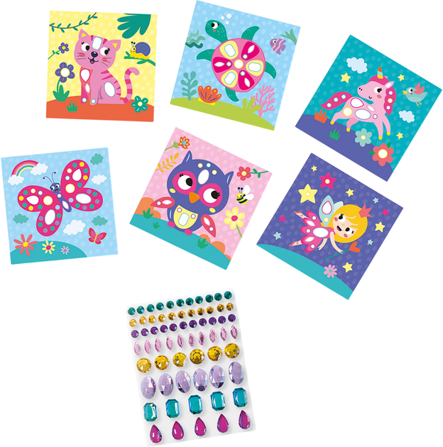 Zestaw kreatywny Ses Creative z mozaiką diamentową Gigantyczne kryształy 14027S (8710341140274) - obraz 2